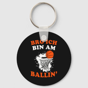 Basketball für Coach Männer Jugend Baller Spieler Schlüsselanhänger