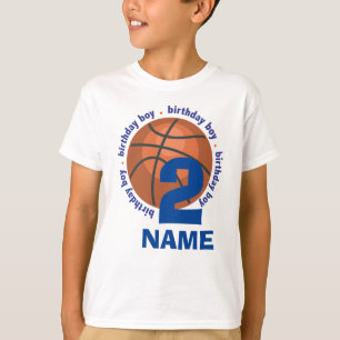 Basketball für Geburtstagskinder - individueller  T-Shirt