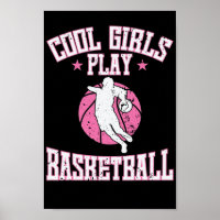 Basketball für Mädchen "Cool Girls spielen Basketb