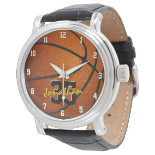 Basketball für personalisierte Sportler Armbanduhr