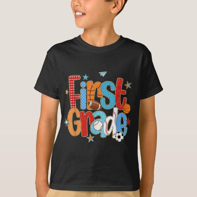 Basketball Fußball S T-Shirt (Vorderseite)