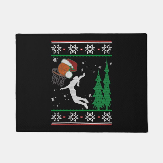 Basketball Fußmatte (Vorderseite)