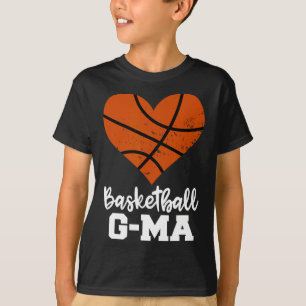 Basketball G-Ma Spaß Basketball Herz Großmutter Ma T-Shirt