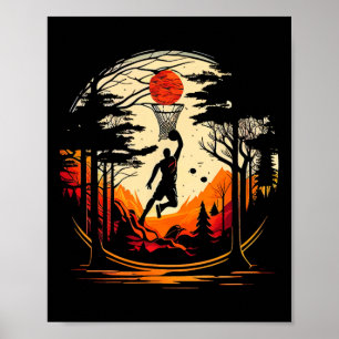 Basketball Game Coach Court Sport Player Fan Poster