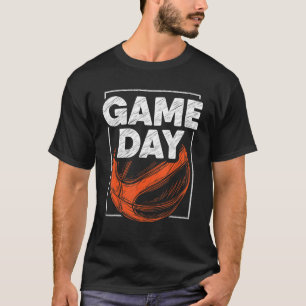 Basketball Game Day Spielertrainer Männer Frauen K T-Shirt