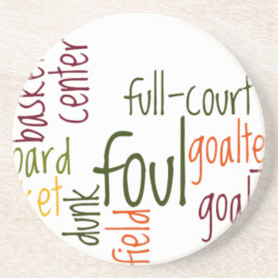 Basketball Game Schönes phantastisches Zitat Getränkeuntersetzer