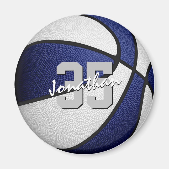 Basketball-Gastgeschenke Magnet (Vorne)
