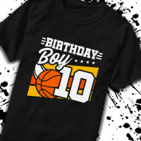 Basketball Geburtstag 10 Jahre Junge 10. Geburtsta