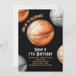 Basketball Geburtstag Einladung Basketball Party