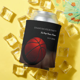 Basketball-Geburtstag / Junggesellenabschied Schwa Dosenkühler