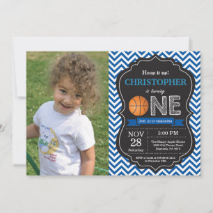 Basketball-Geburtstags-Einladungs-1. Einladung