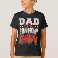 Basketball-Geburtstagsjunge Vater Baller b-Tag Pa