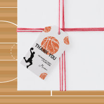 Basketball Geburtstagsparty Danke