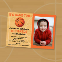 Basketball Geburtstagsparty