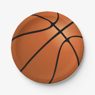 Basketball Geburtstagsparty Pappteller