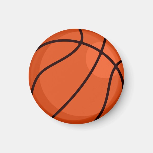 Basketball-Geschenk für ihn Magnet (Vorne)