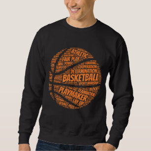 Basketball-Geschenk für Jungen Mädchen Männer und Sweatshirt