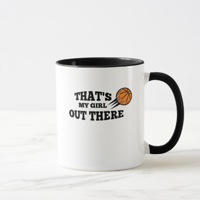 Basketball-Geschenk für Mama-Vater-Sprichwort, das Tasse (Rechts)