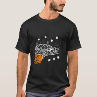Basketball-Geschenk für Trainer Männer Jugend-Ball T-Shirt