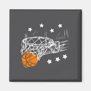 Basketball-Geschenk für Trainer Männer Jugend-Bask Magnet