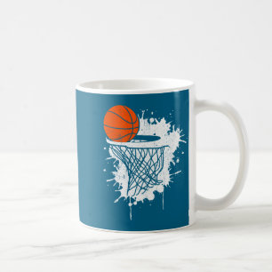 Basketball-Geschenk für Trainer Spieler Jungen Mäd Kaffeetasse