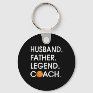 Basketball-Geschenk von Pater Legend Coach Spaß Schlüsselanhänger