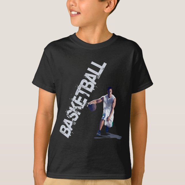 Basketball-Getröpfel T-Shirt (Vorderseite)