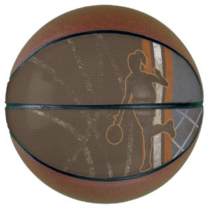 Basketball-Girl-Frau personalisieren Basketball