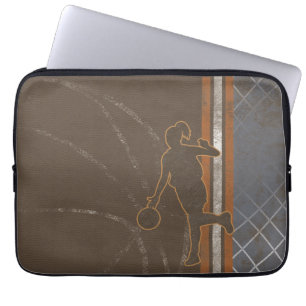 Basketball-Girl-Laptop-Sieb Laptopschutzhülle