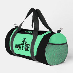 Basketball Girl Player, Geburtstagsgeschenk, Team Duffle Bag