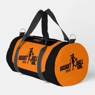Basketball Girl Player, Geburtstagsgeschenk, Team Duffle Bag