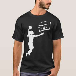 Basketball Girl Woman Bball T-Shirt