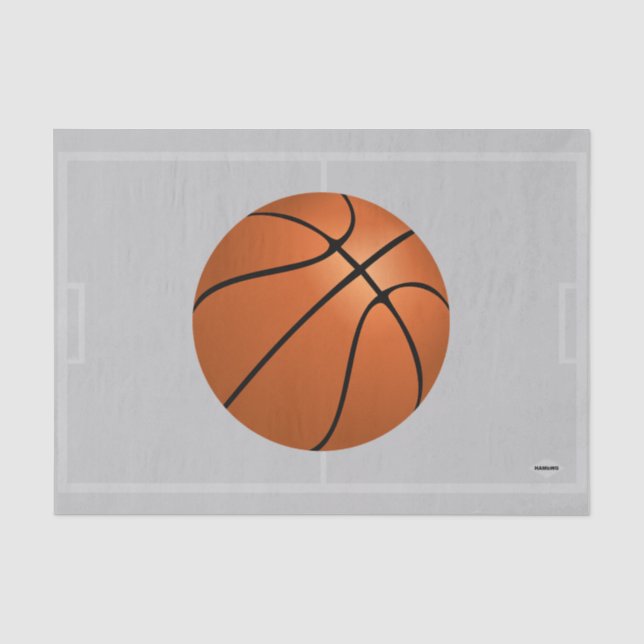 Basketball Git Wrap Tissue HAMbyWG Seidenpapier (Vorderseite)
