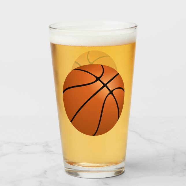 Basketball Glas (Rückseite (gefüllt))