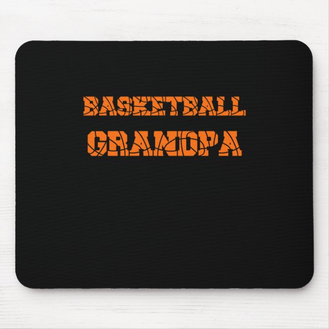 Basketball Grandpa Mousepad (Vorne)