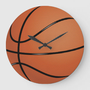 Basketball Große Wanduhr