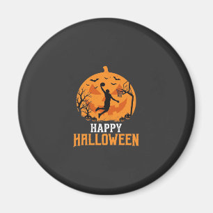 Basketball Halloween Dunk Kürbis Design_1 Magnet