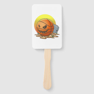 Basketball Halloween Fächer