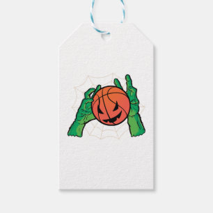 Basketball Halloween Geschenkanhänger