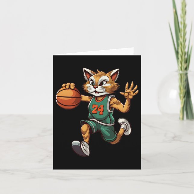 Basketball Hangover Karte (Vorderseite)