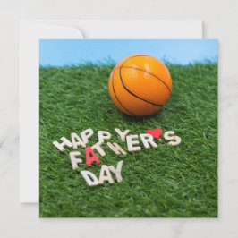 Basketball Happy Father's Day Card Karte
