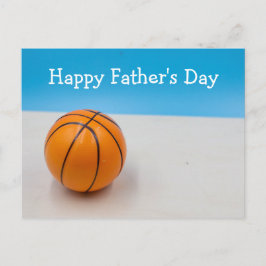 Basketball Happy Vatertag    Postkarte