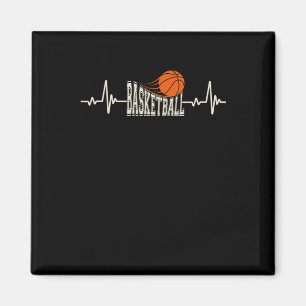 Basketball-Heartbeat 3 Magnet