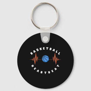 Basketball-Heartbeat 6 Schlüsselanhänger