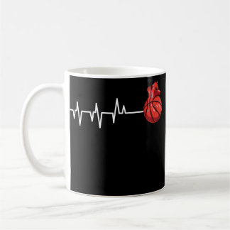 Basketball Heartbeat  Kaffeetasse