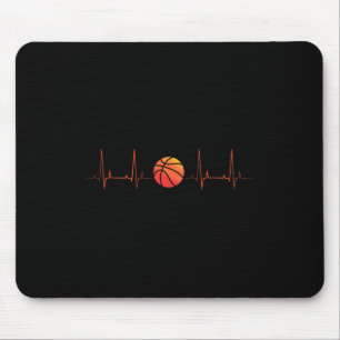 Basketball Heartbeat Trainer Sportsportler Mousepad