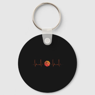 Basketball Heartbeat Trainer Sportsportler Schlüsselanhänger