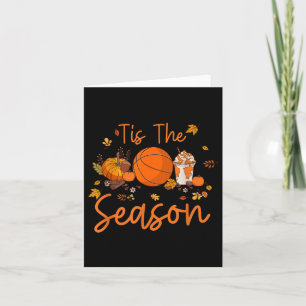 Basketball Herbst Vintager Erntedank Männer Wo Karte
