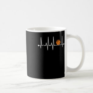 Basketball-Herzschlag 1 Kaffeetasse