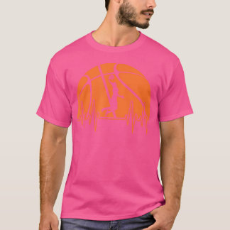Basketball Herzschlag Basketballspieler Männer Jun T-Shirt